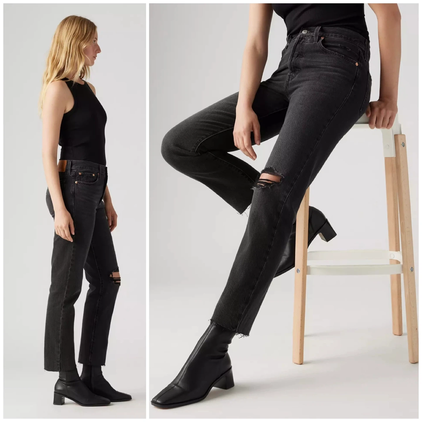 Levi’s Wedgie Straight Ankle Jeans - photo 2