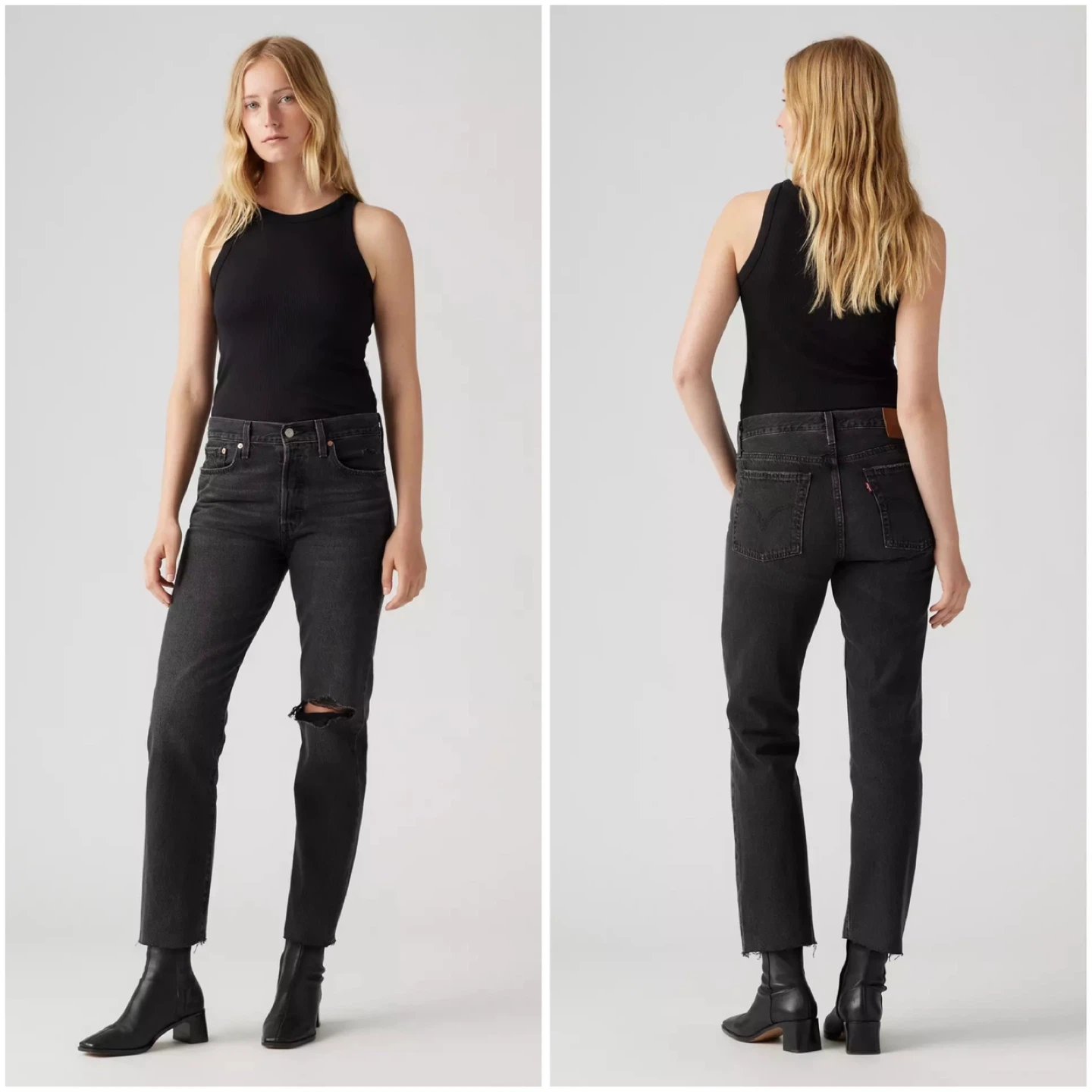 Levi’s Wedgie Straight Ankle Jeans