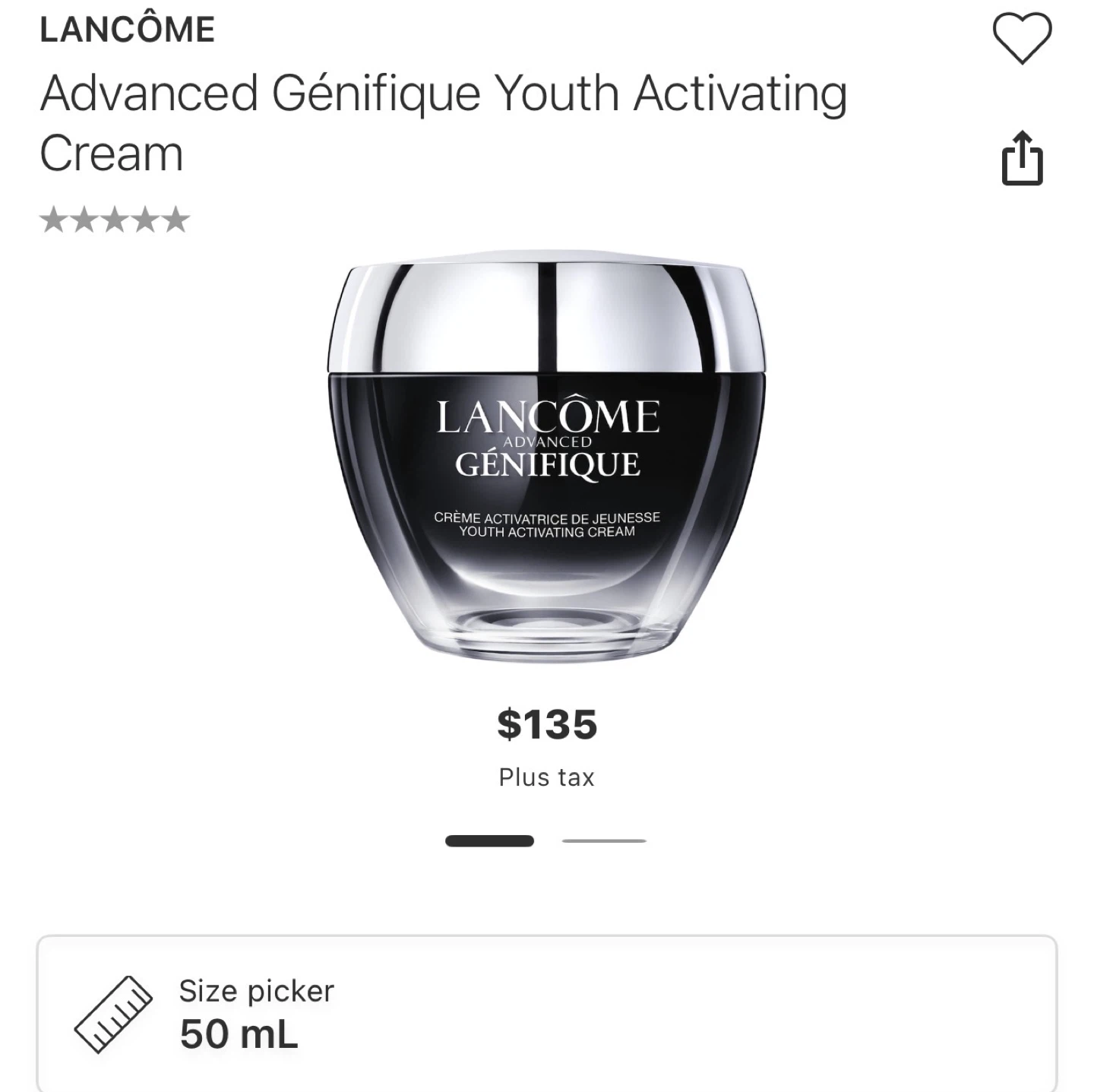 Lancôme Advanced Génifique Night Cream - 50ml Total - photo 2