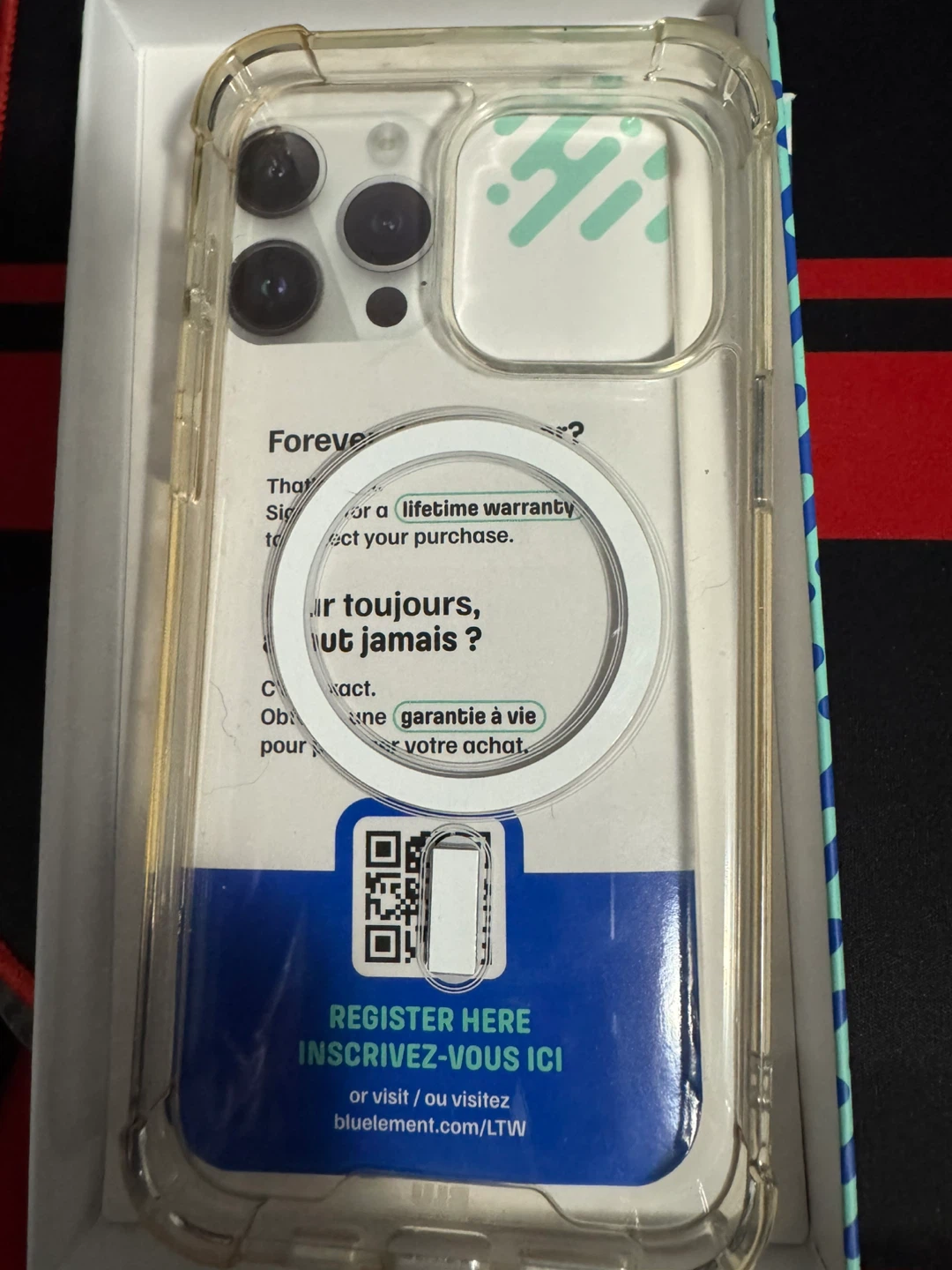 Blu Element Dropzone Rugged Clear Case for iPhone 15 Pro Max - photo 2