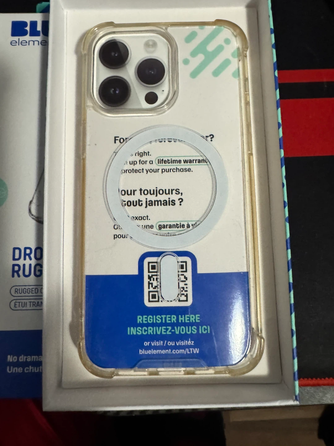 Blu Element Dropzone Rugged Clear Case for iPhone 15 Pro Max - photo 3