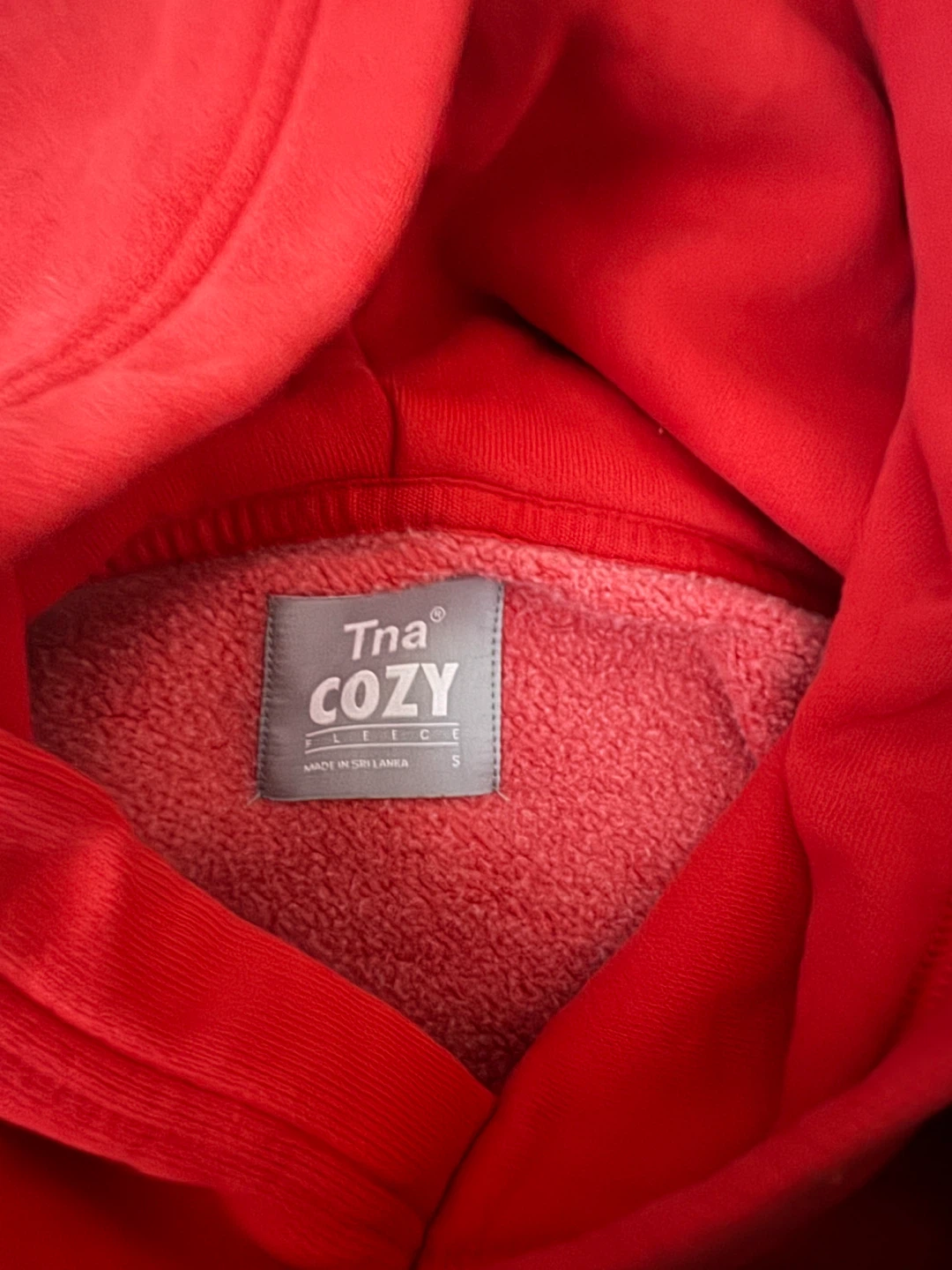 Aritzia Tna Cozy Fleece Hoodie and Shorts Set Size S and XXS - photo 4