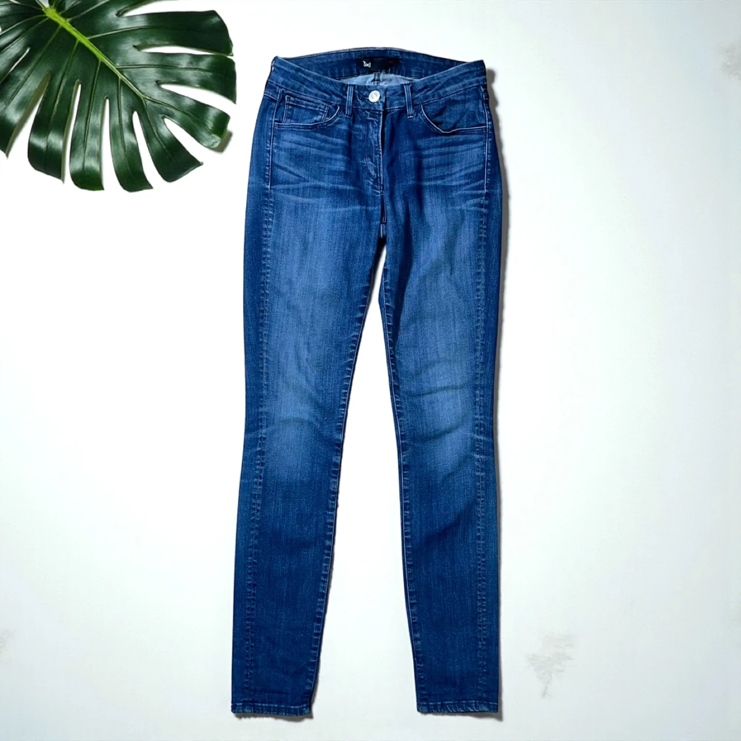3x1 Nobu Skinny Jeans in Medium Wash - photo 4