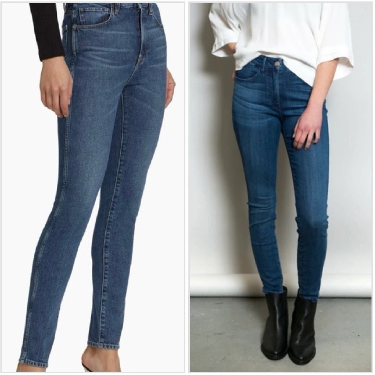 3x1 Nobu Skinny Jeans in Medium Wash - photo 3