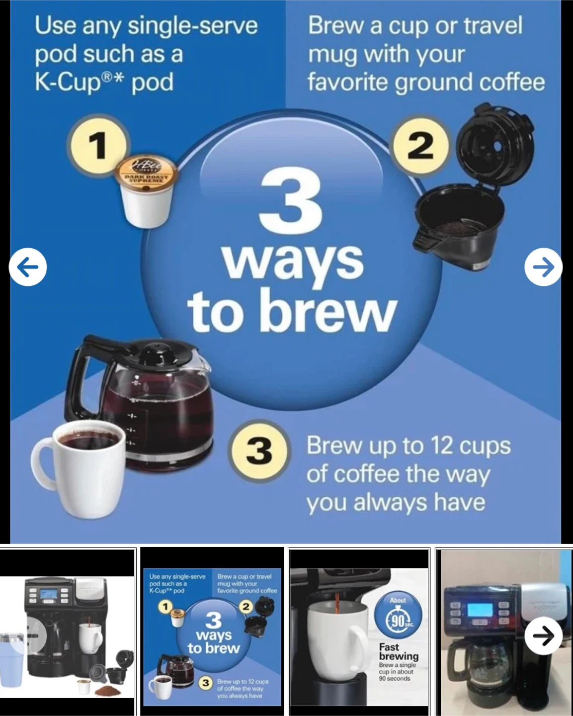 Hamilton Beach FlexBrew Coffee Maker - photo 2