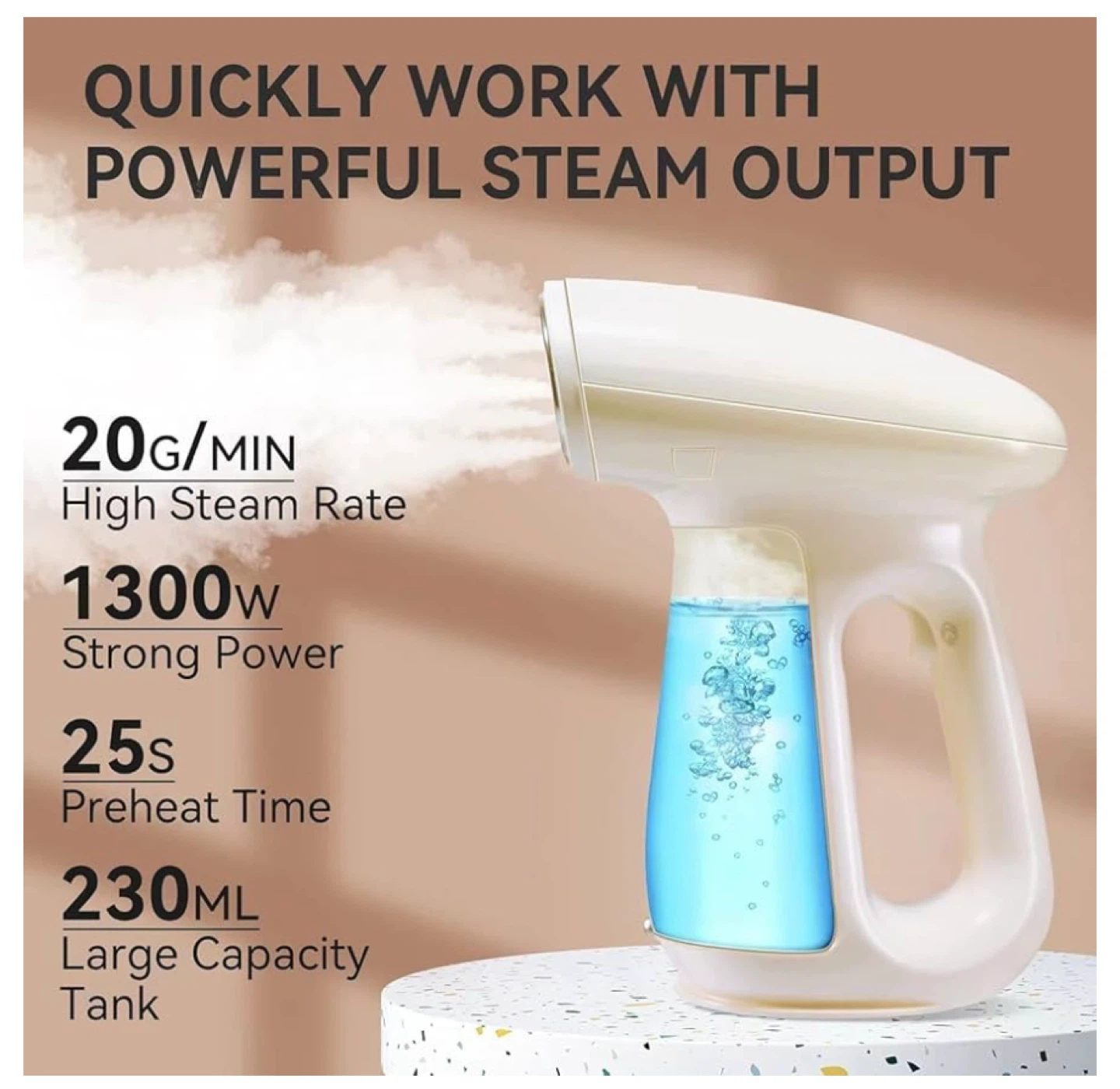 Bear Handheld Garment Steamer - 1300W - photo 2