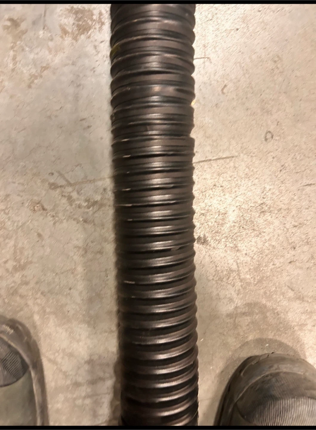 Black Corrugated Drainage Pipe - 3 inch Diameter - photo 3