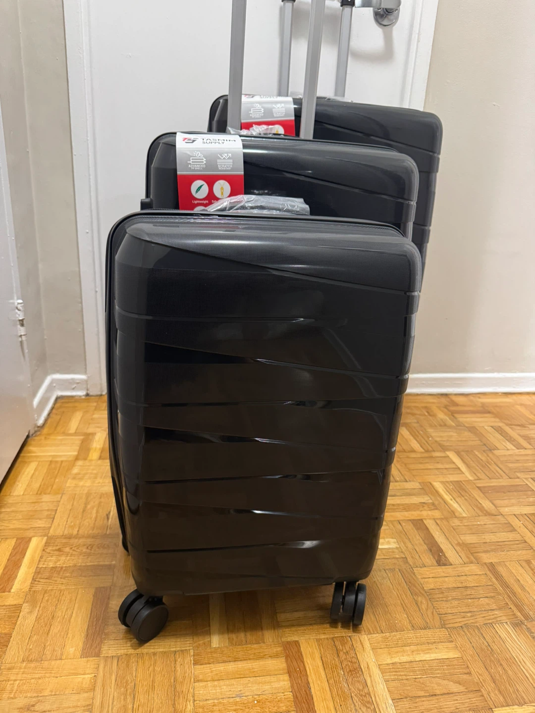 Black Luggage Set( unbreakable) - photo 2