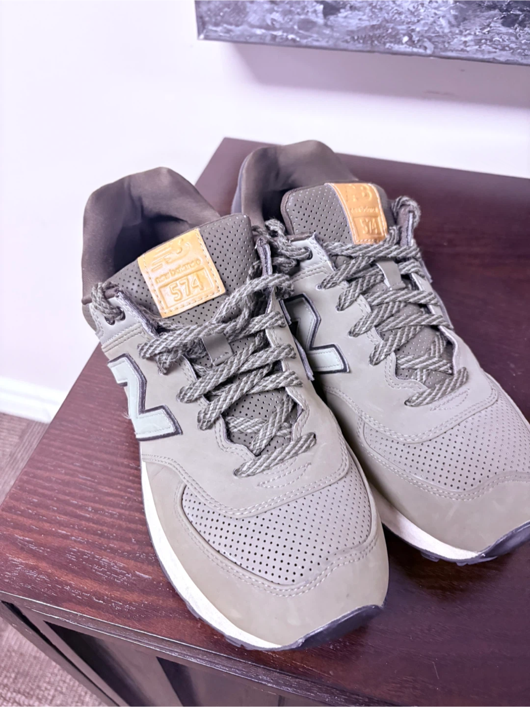 New Balance 574 (Leather and suede) - photo 2