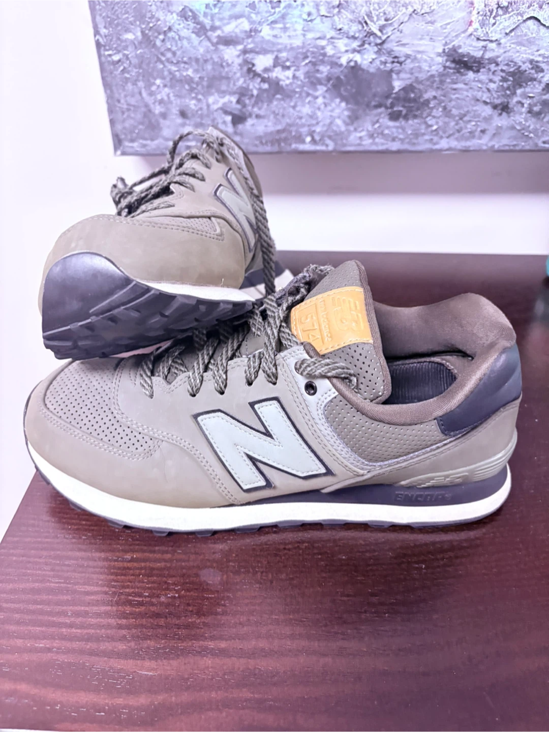 New Balance 574 (Leather and suede) - photo 3