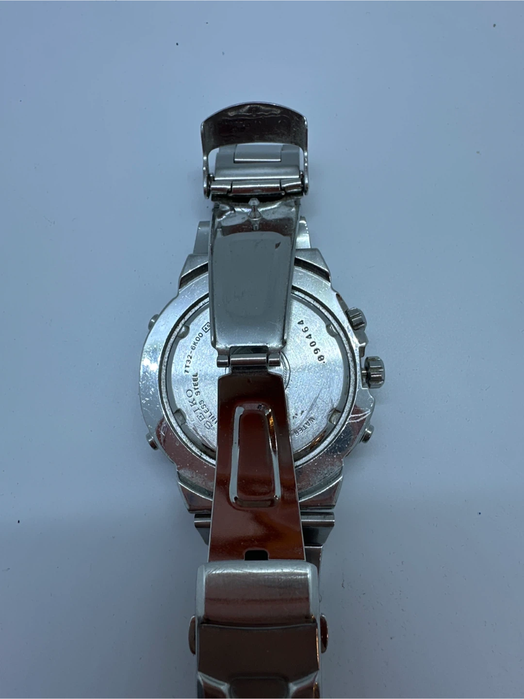 SPORTY & HUGE 1998 Seiko 7T32-6K00 BLUE - photo 3