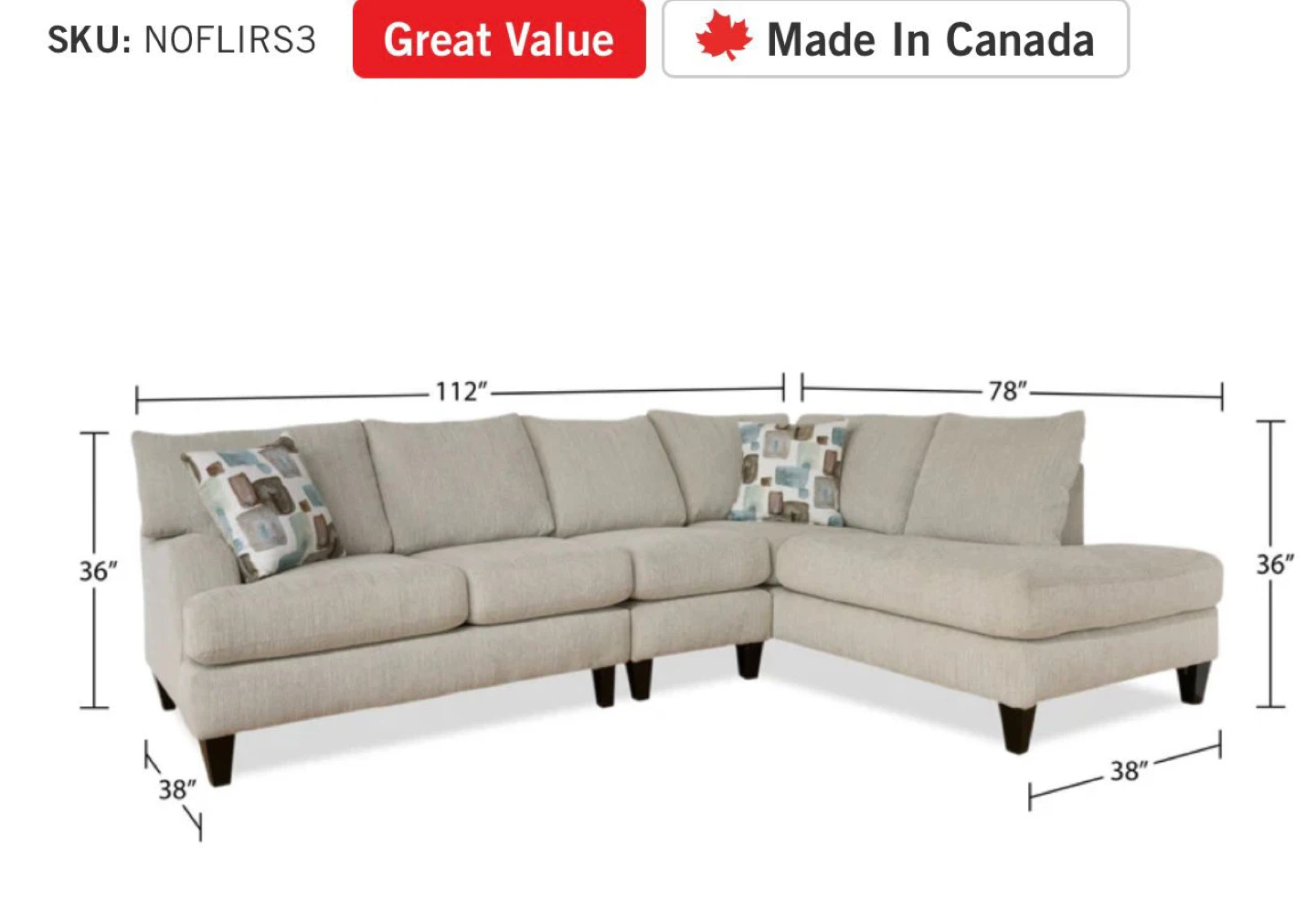 Sectional Sofa - photo 4
