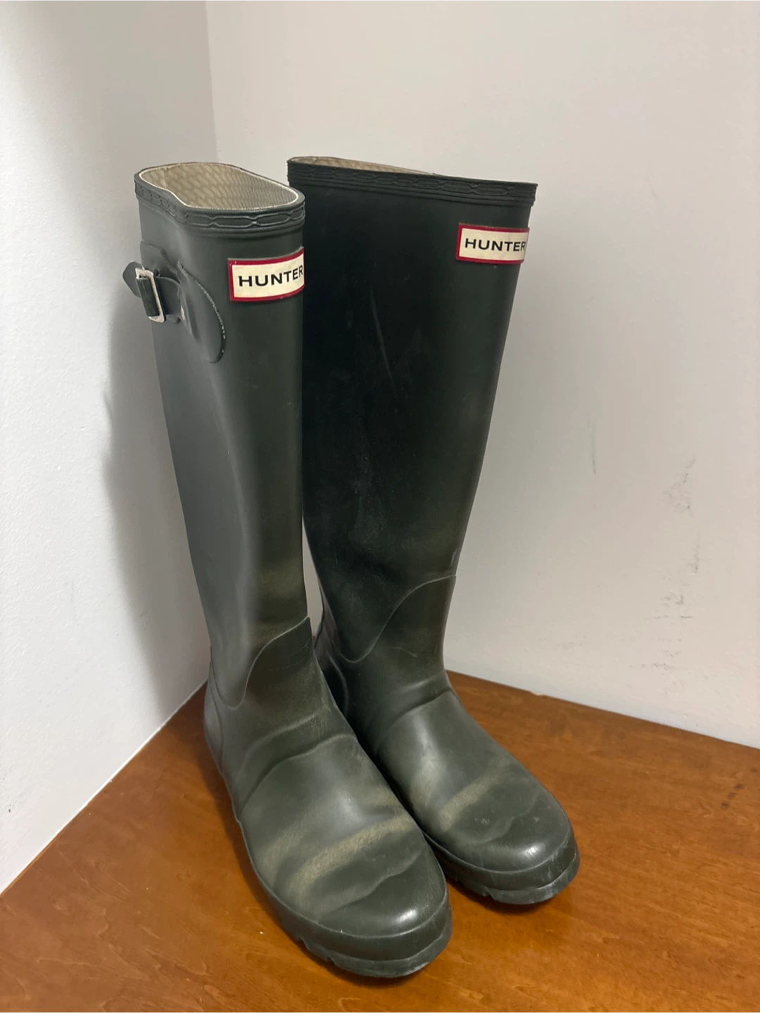 Hunter Tall Rain Boots - Green