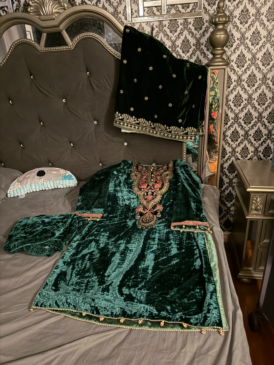 Original Maria B Velvet 3 piece
