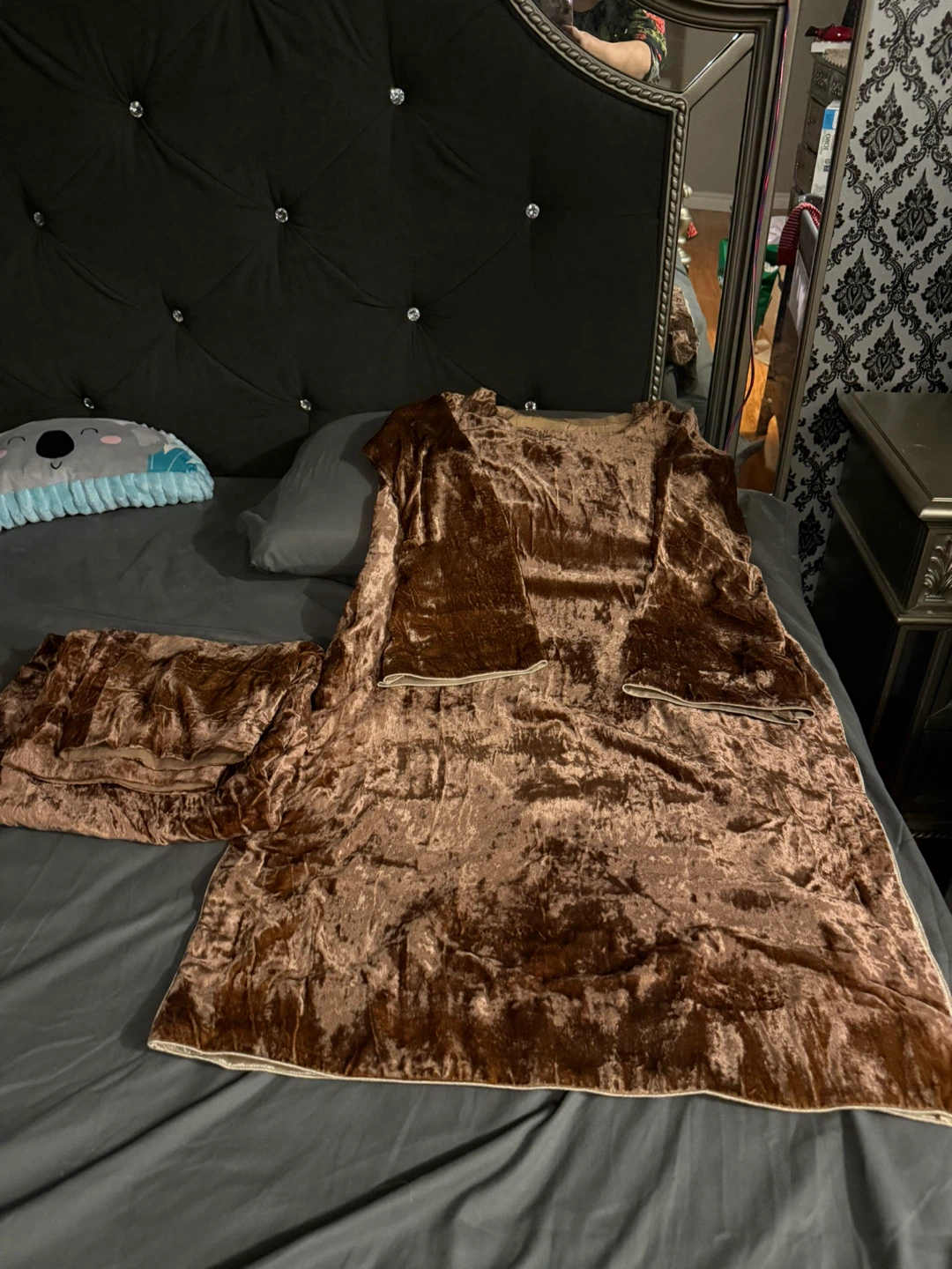 Original Maria B velvet 2 piece suit