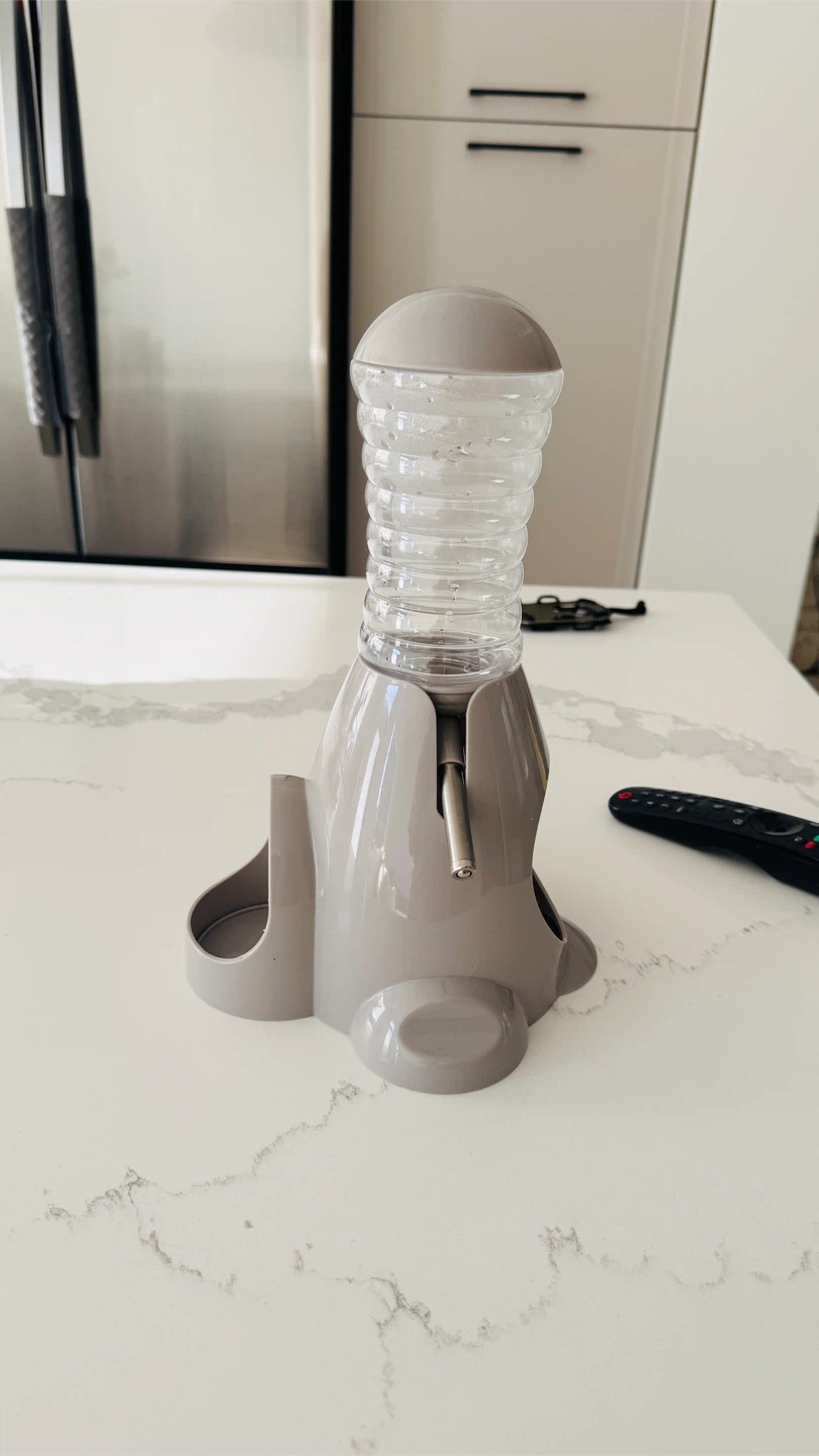 Brand new Grey Pet Water Dispenser with Bottle