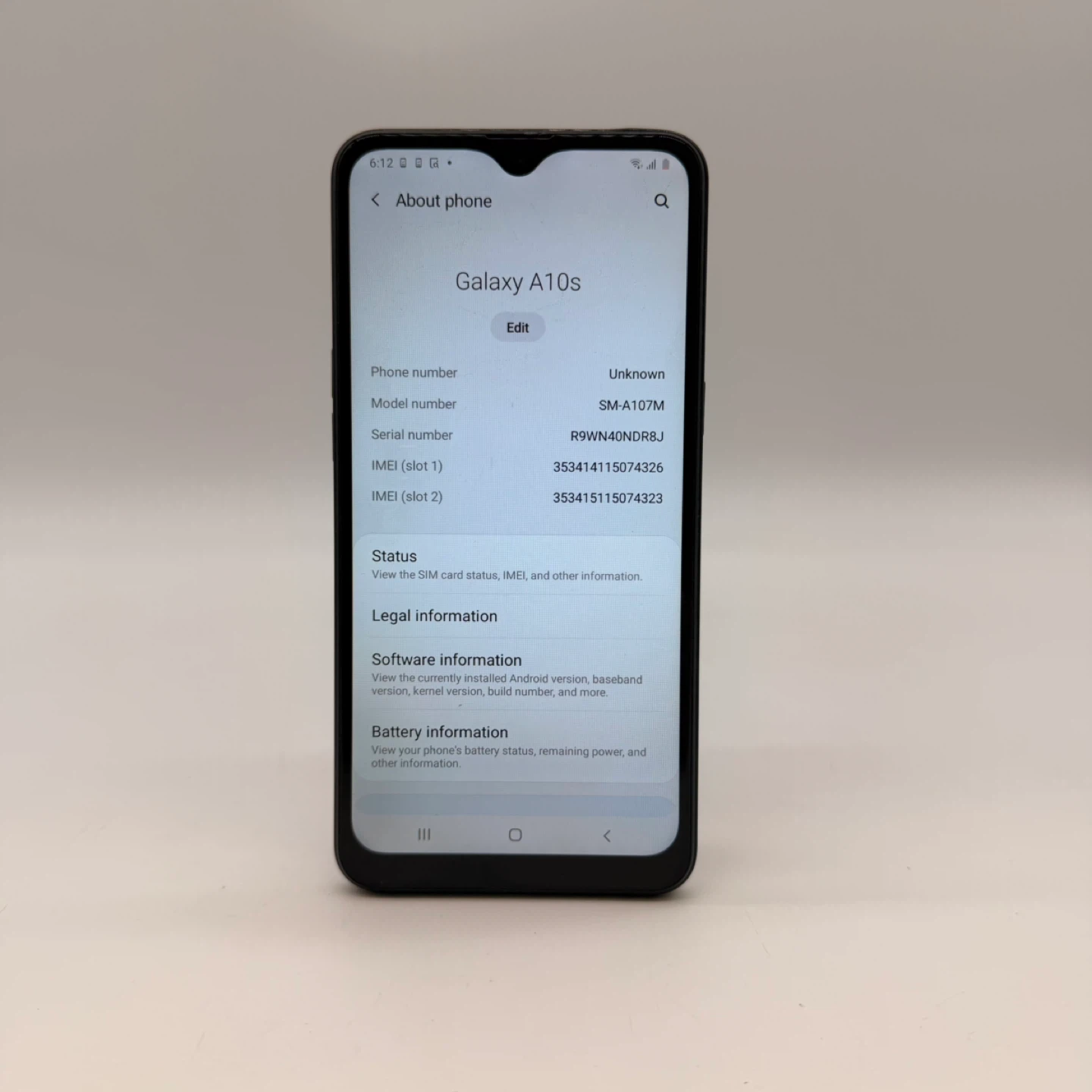 Samsung Galaxy A10s Smartphone 32GB