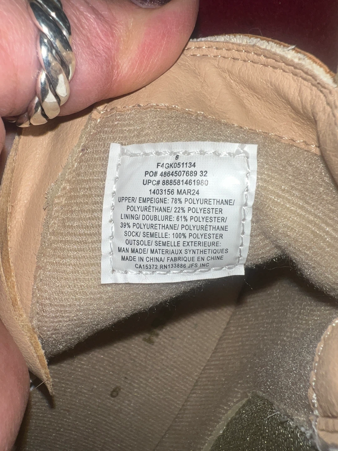 Joe Fresh Tan Suede Chelsea Boots Size 6 - photo 3