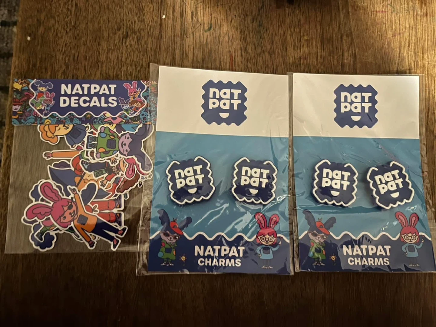 NatPat Decals and Cric Charms