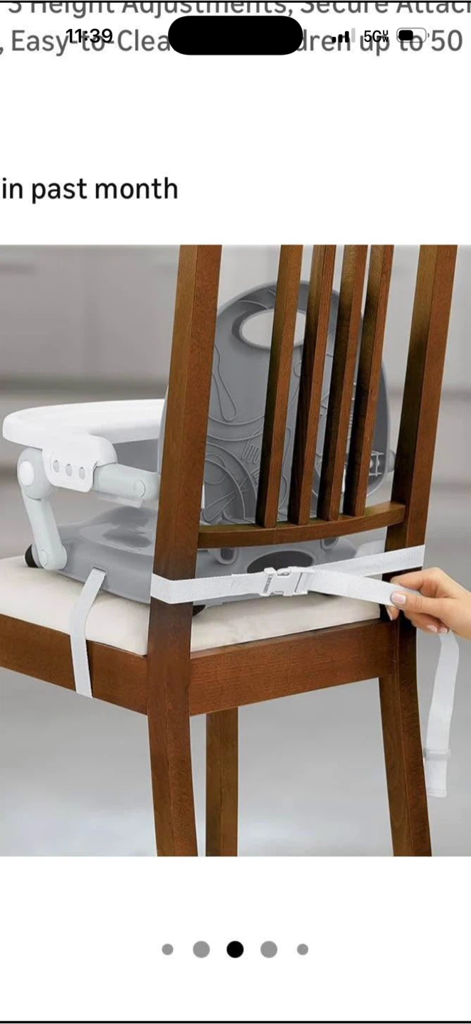 Chicco Pocket Snack Portable Booster Seat - photo 3