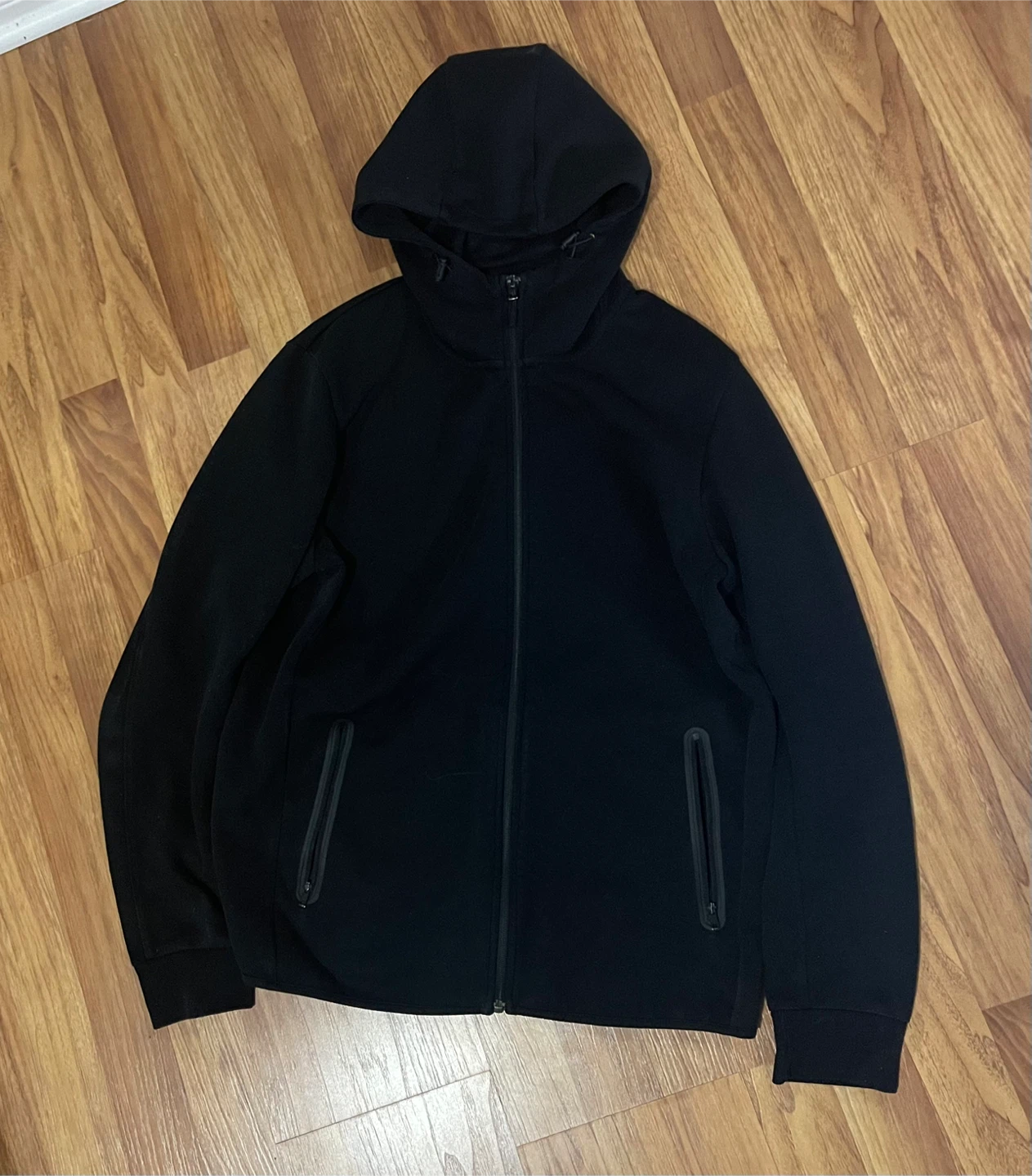 Uniqlo Black Full Zip Hoodie
