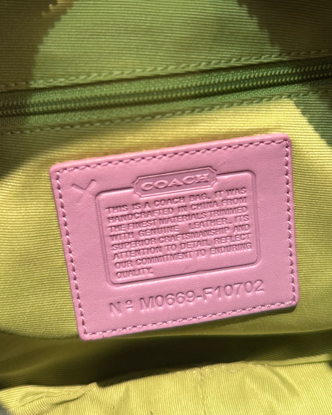 Y2K Coach Striped Large Hobo Bag - photo 4