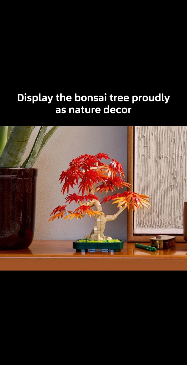 LEGO 10348 Botanical Collection Japanese Maple Tree Building Kit - photo 2