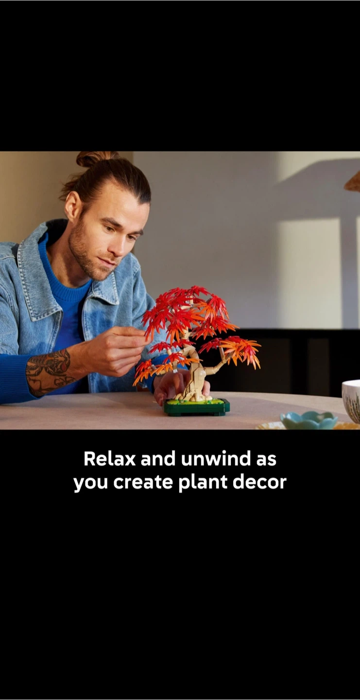 LEGO 10348 Botanical Collection Japanese Maple Tree Building Kit - photo 3