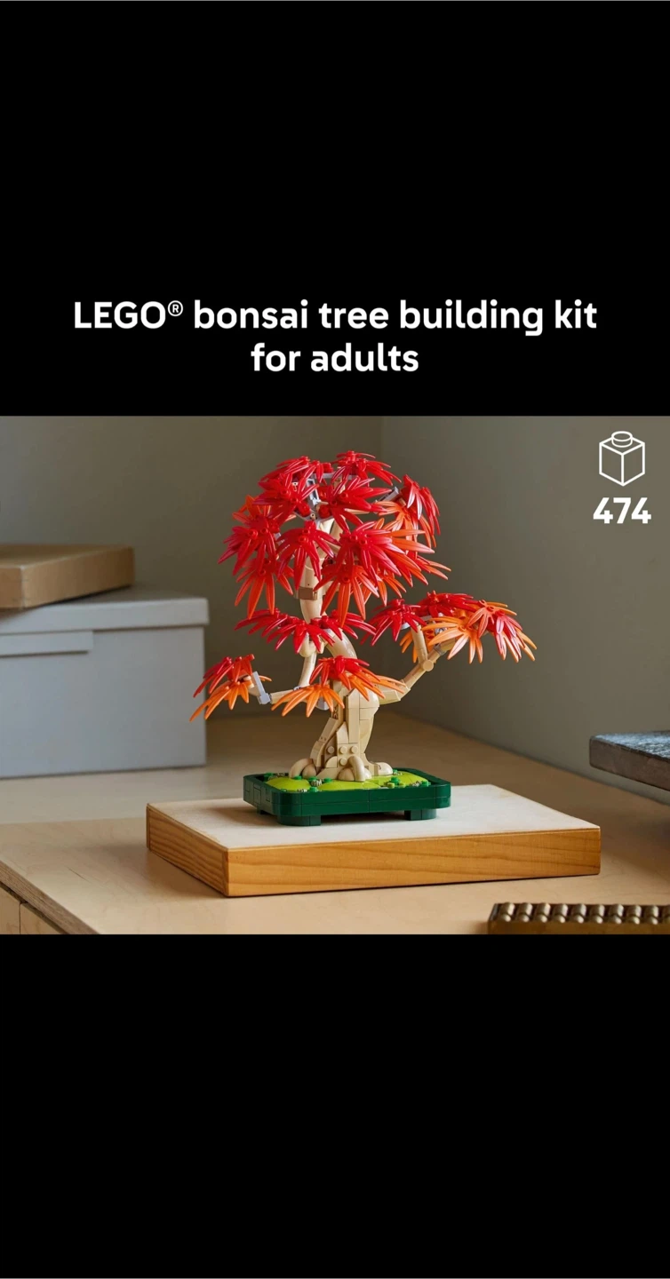LEGO 10348 Botanical Collection Japanese Maple Tree Building Kit - photo 4