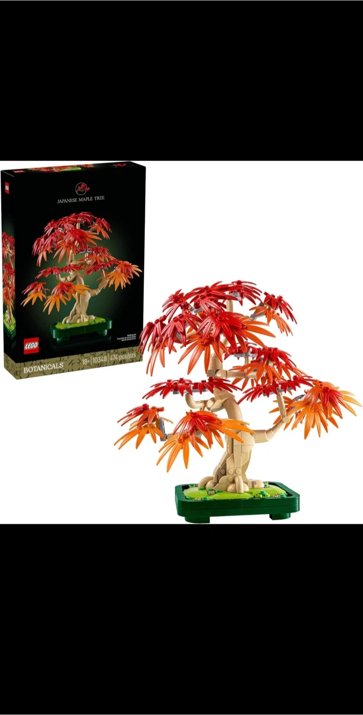 LEGO 10348 Botanical Collection Japanese Maple Tree Building Kit