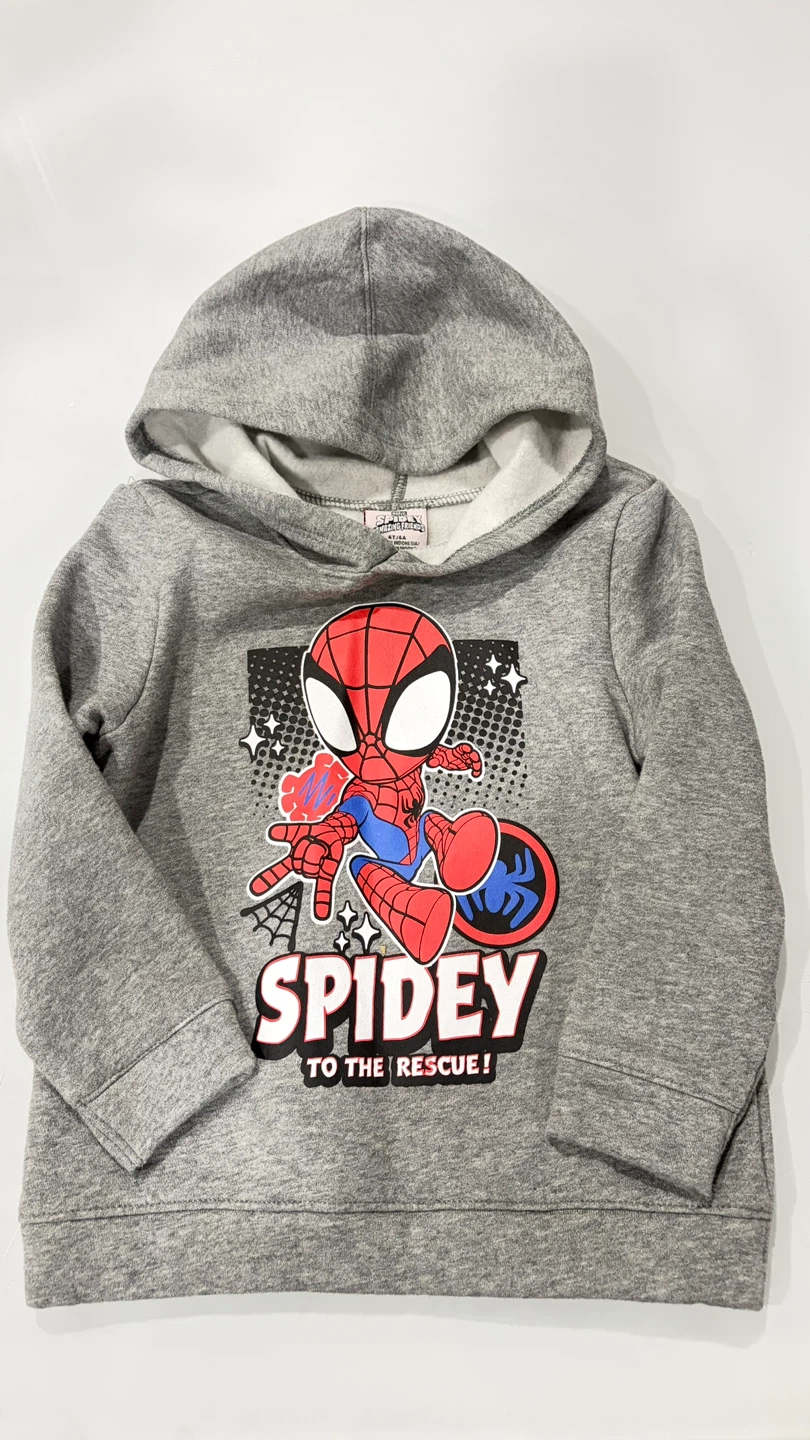 Marvel Spidey and His Amazing Friends Hoodie Size 4T