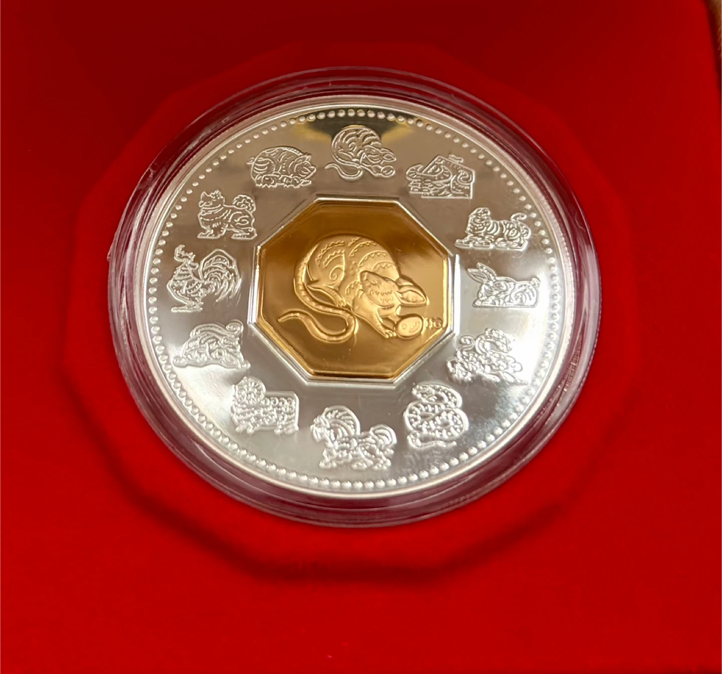 2008 Canada - 15 Dollars Lunar Coin - Year of the Rat - photo 2