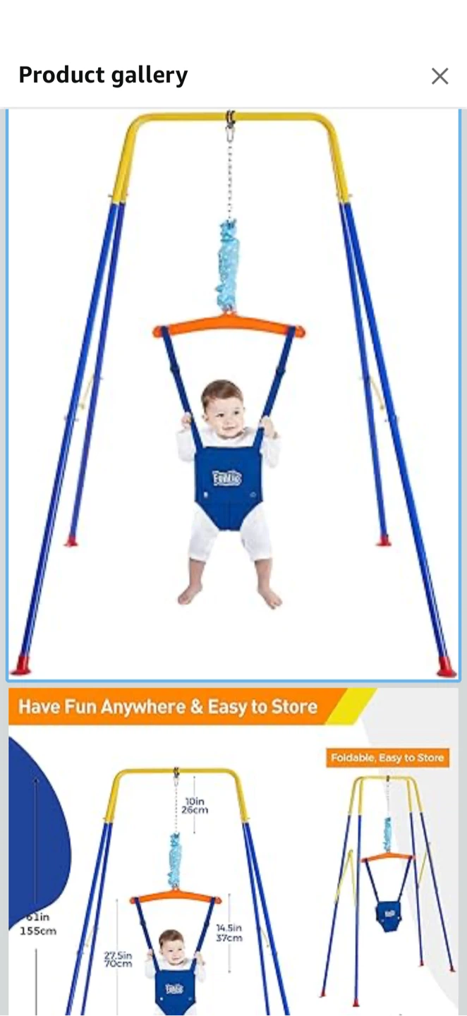 Baby Jumper with Stand — NEW (Open Box) - photo 2