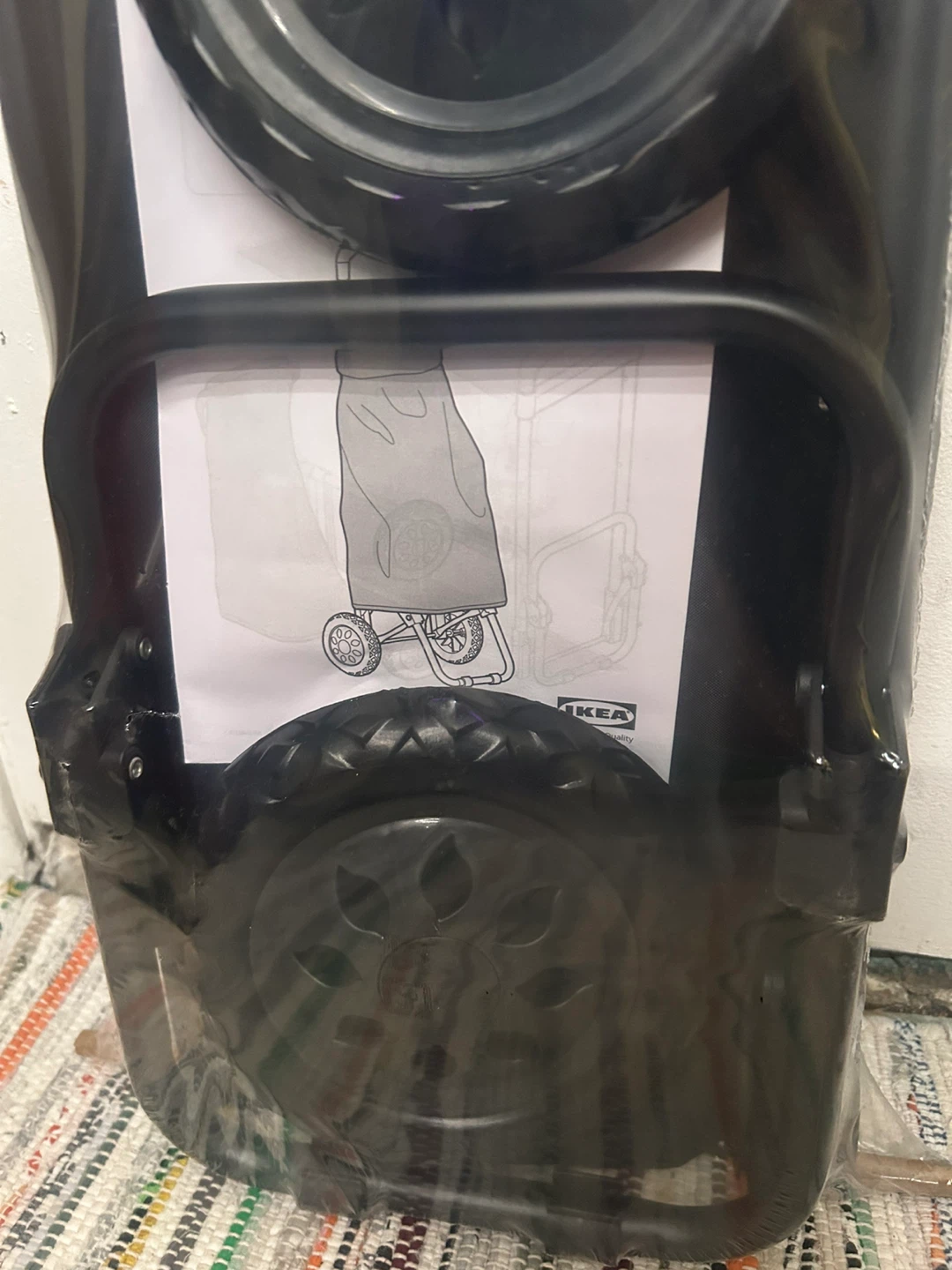 New IKEA RADARBULLE Black Shopping Trolley🥕 - photo 4