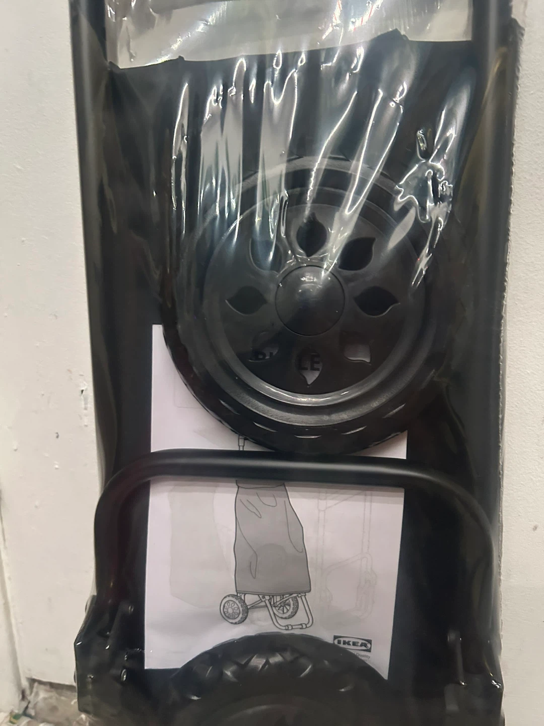 New IKEA RADARBULLE Black Shopping Trolley🥕 - photo 3