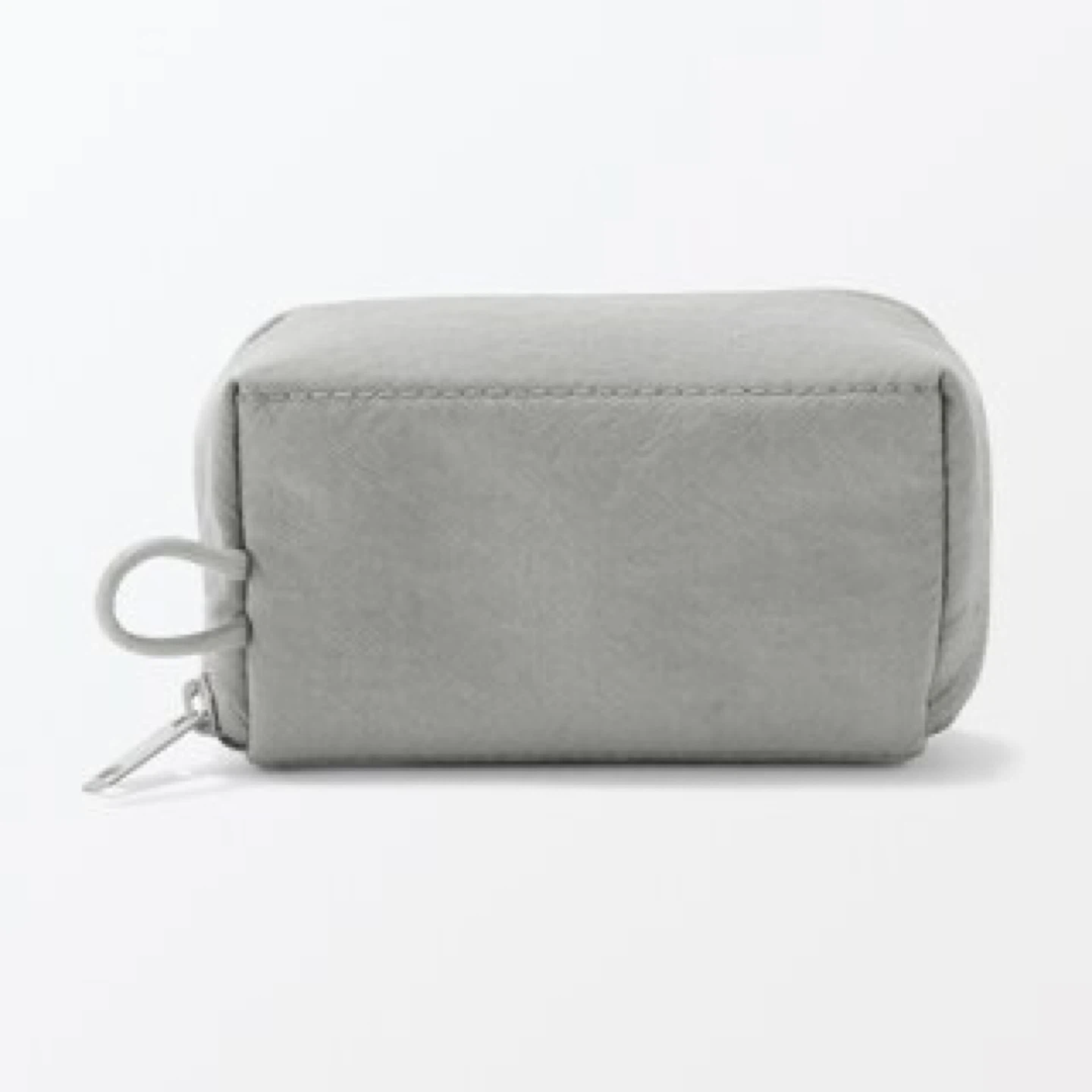 Muji Waterproof Wrinkle Nylon Wide-Open Pouch_Gray_NWT - photo 2