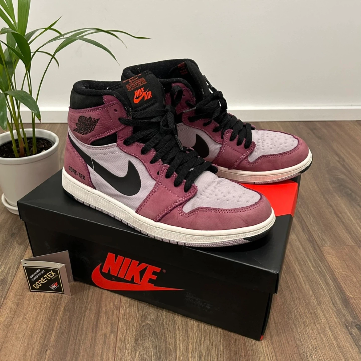Nike Air Jordan 1 Gore-Tex Bordeaux (US 10.5) - photo 2