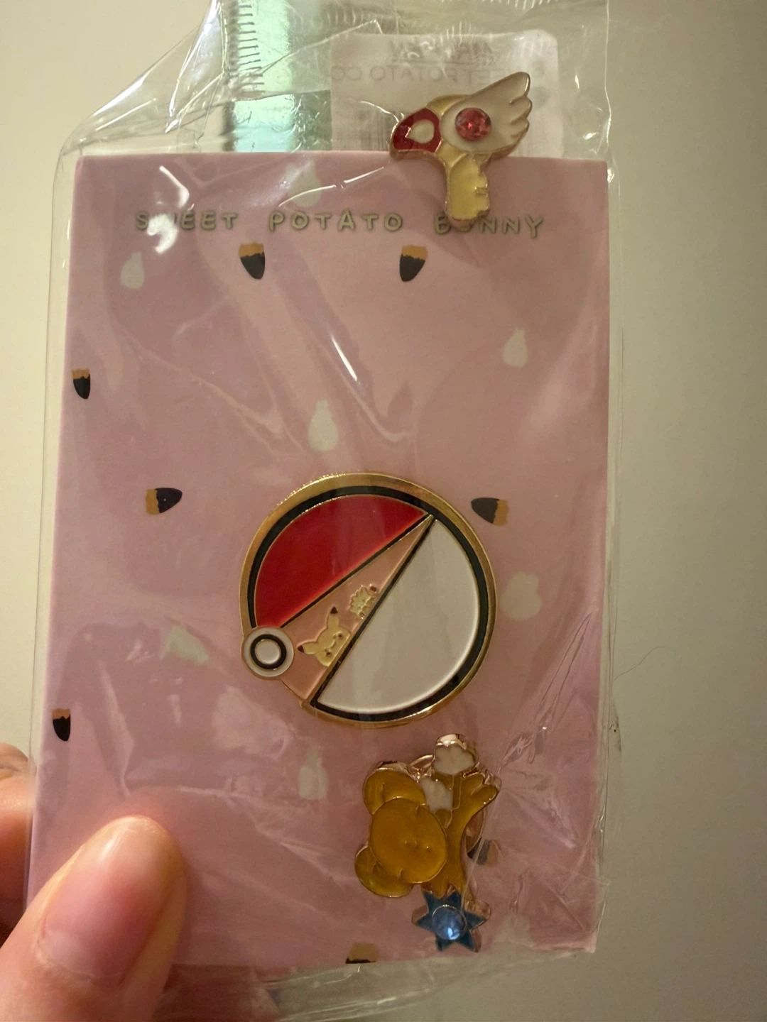 Cardcaptors and Pokémon enamel pins