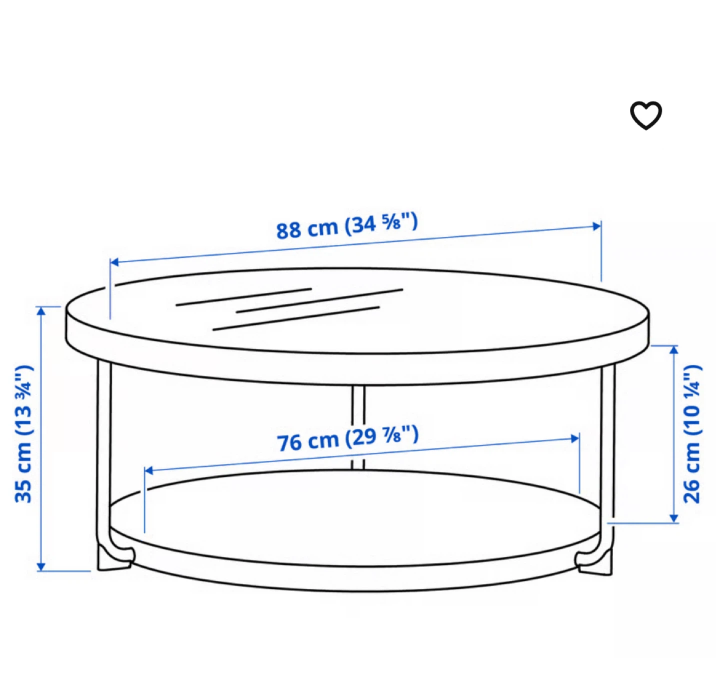 Black sleek Coffee Table - photo 5
