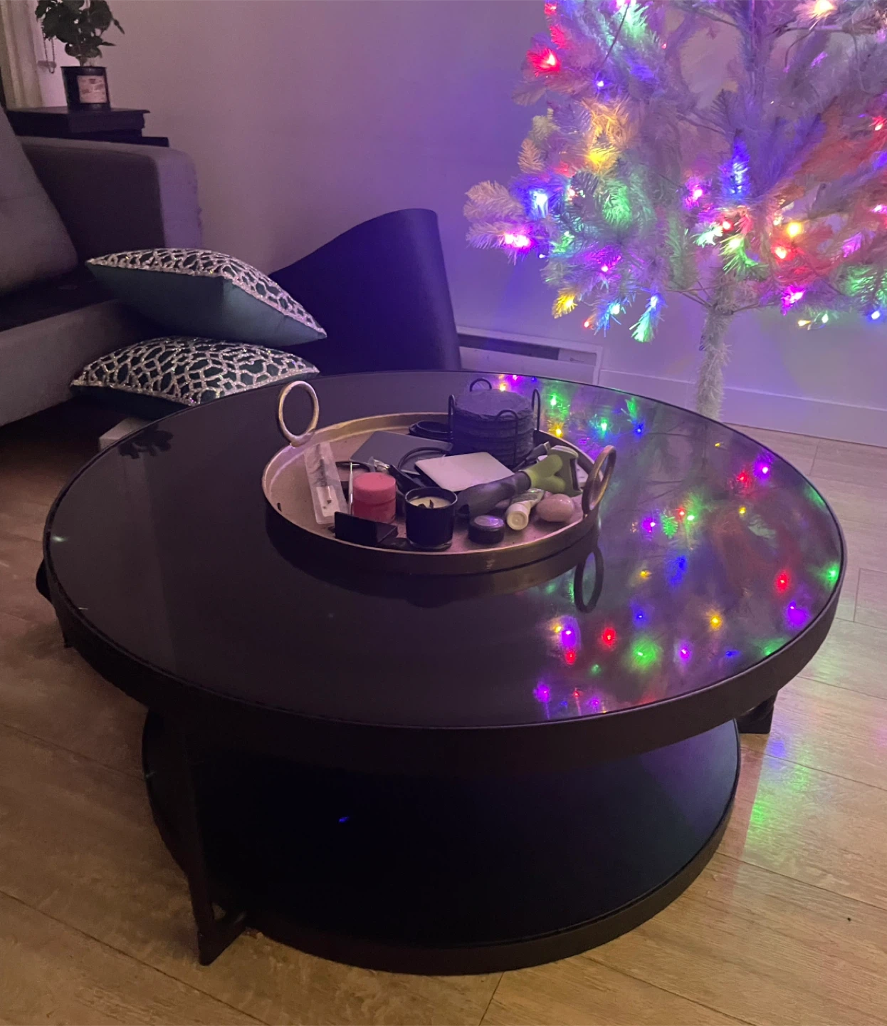 Black sleek Coffee Table - photo 3