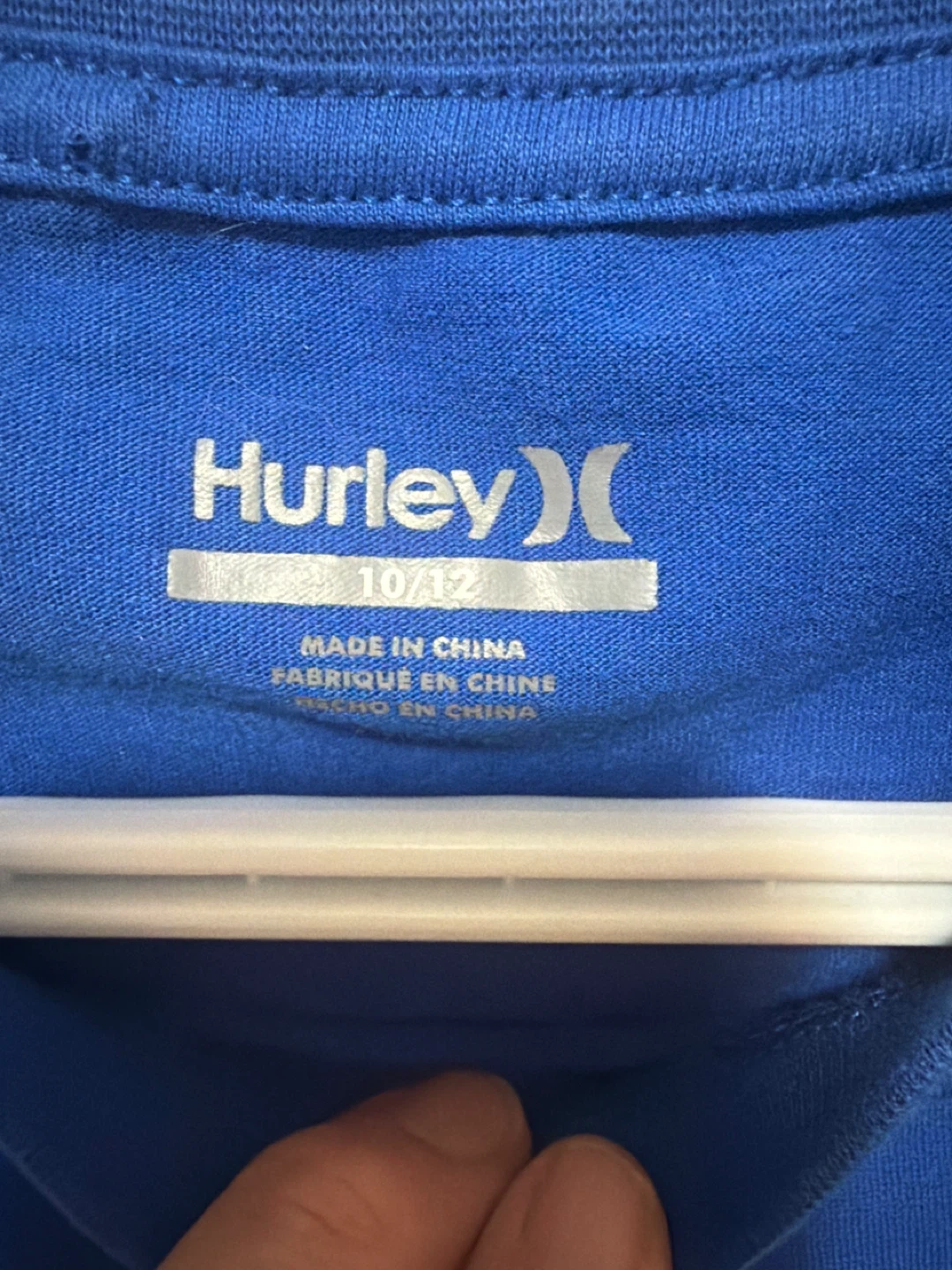 Hurley Boys T-Shirt Size 10/12 Blue - photo 3
