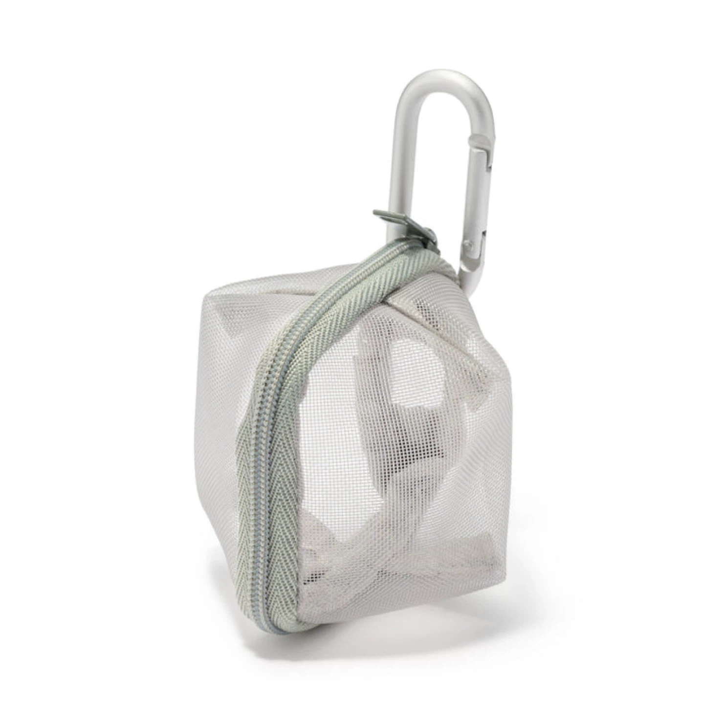 Muji Nylon Mesh Compact Pouch_Gray_NWT - photo 2