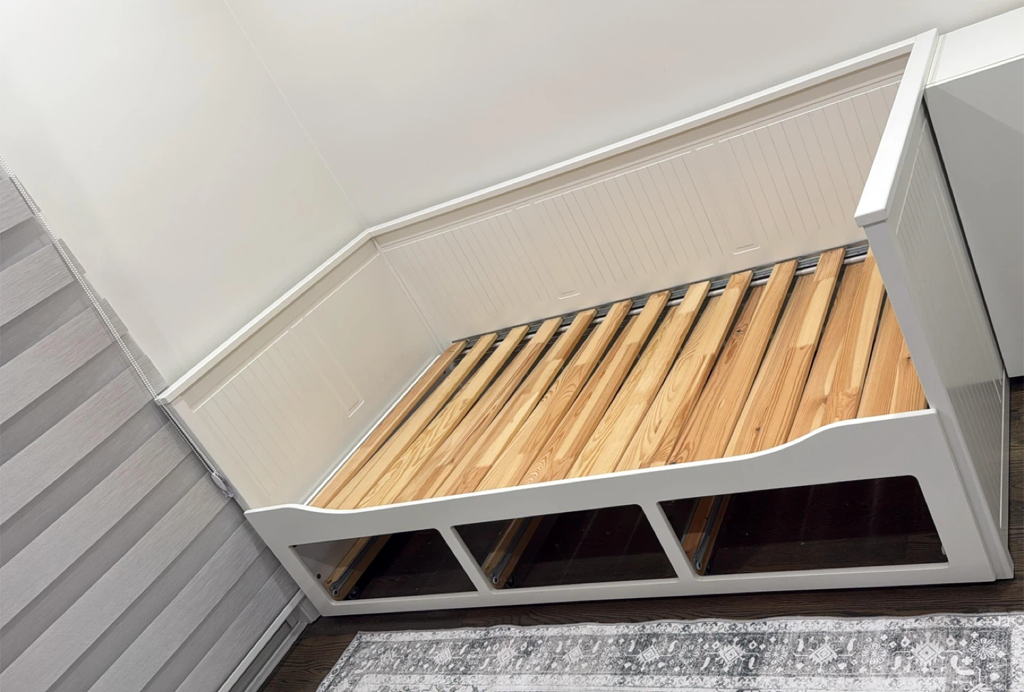 İkea White Daybed with 3 Storage Drawers - photo 4