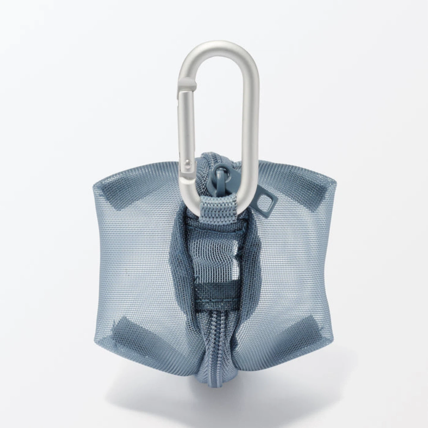 Muji Nylon Mesh Compact Pouch_Blue_NWT - photo 2
