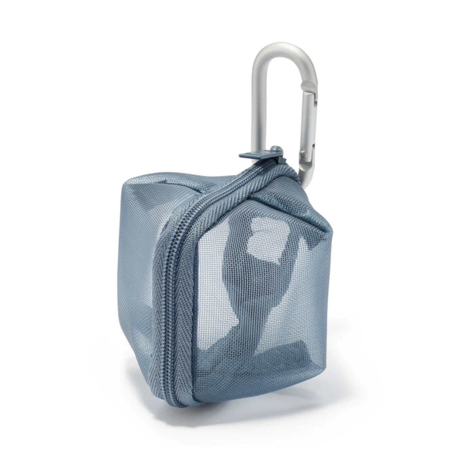 Muji Nylon Mesh Compact Pouch_Blue_NWT - photo 3