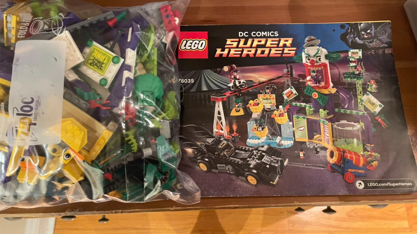 LEGO DC Comics Super Heroes Joker Manor 76035 Building Set