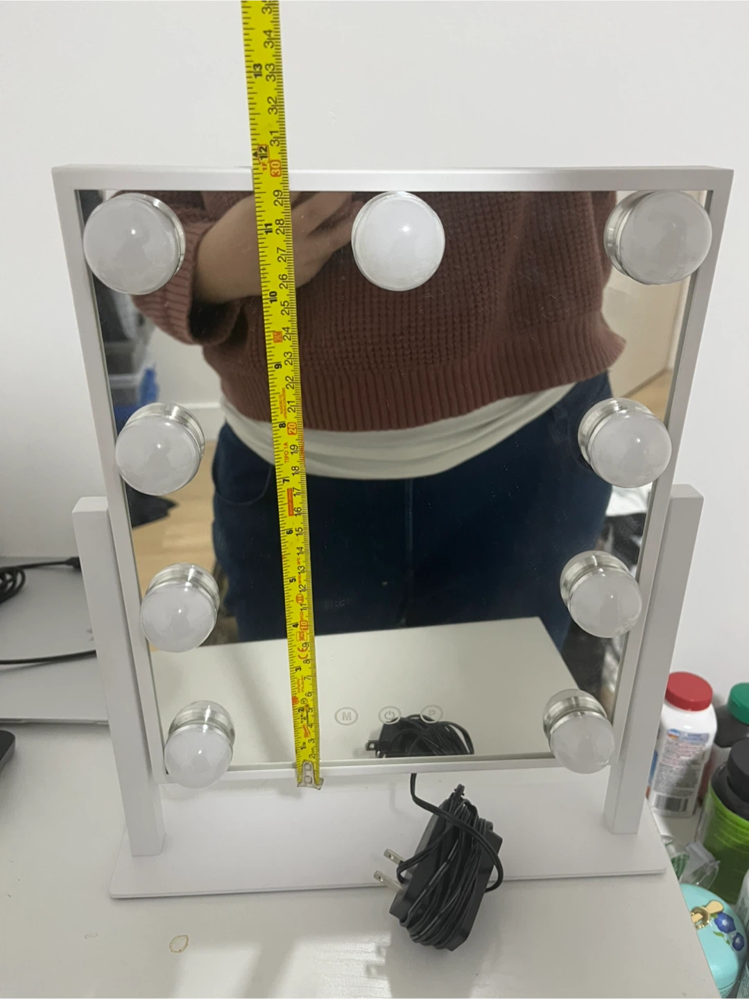 Makeup Mirror, Cosmetic Mirror with Lights - photo 2