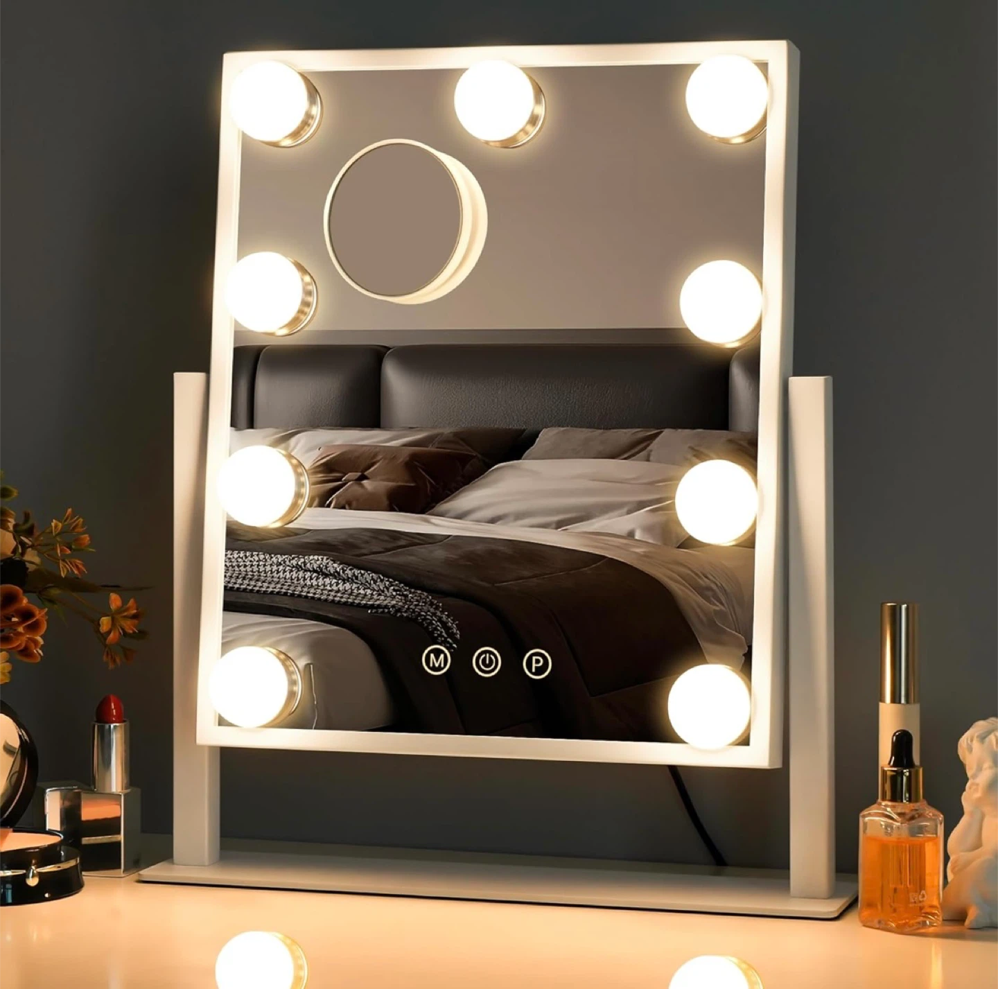 Makeup Mirror, Cosmetic Mirror with Lights