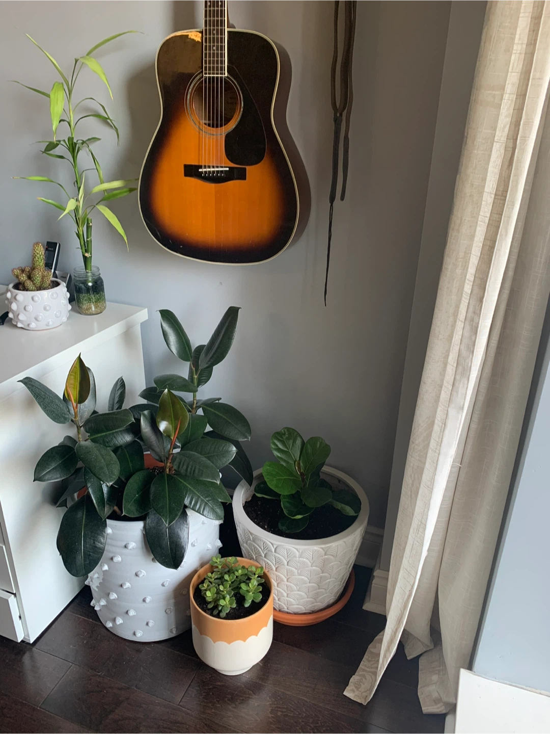 XL White Ceramic Planter - photo 3