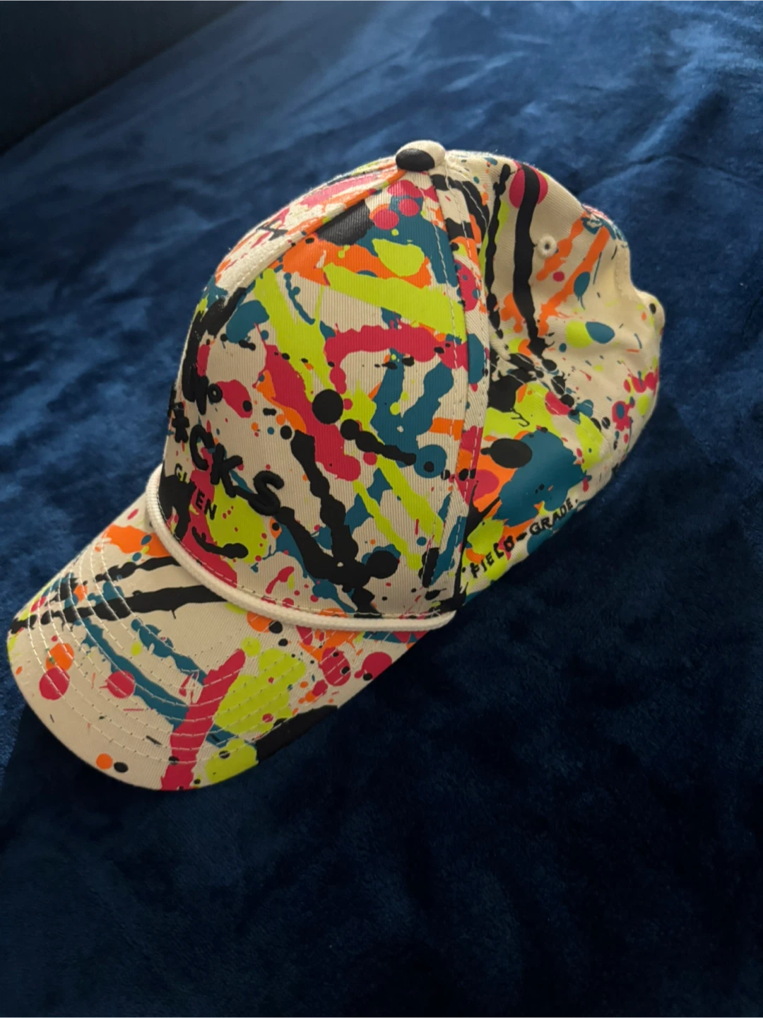 Field Grade No F*cks Given Splatter Baseball Cap - photo 3